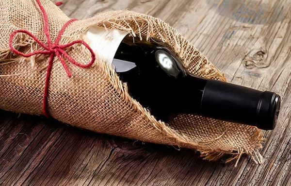 Vin emballé pour offrir